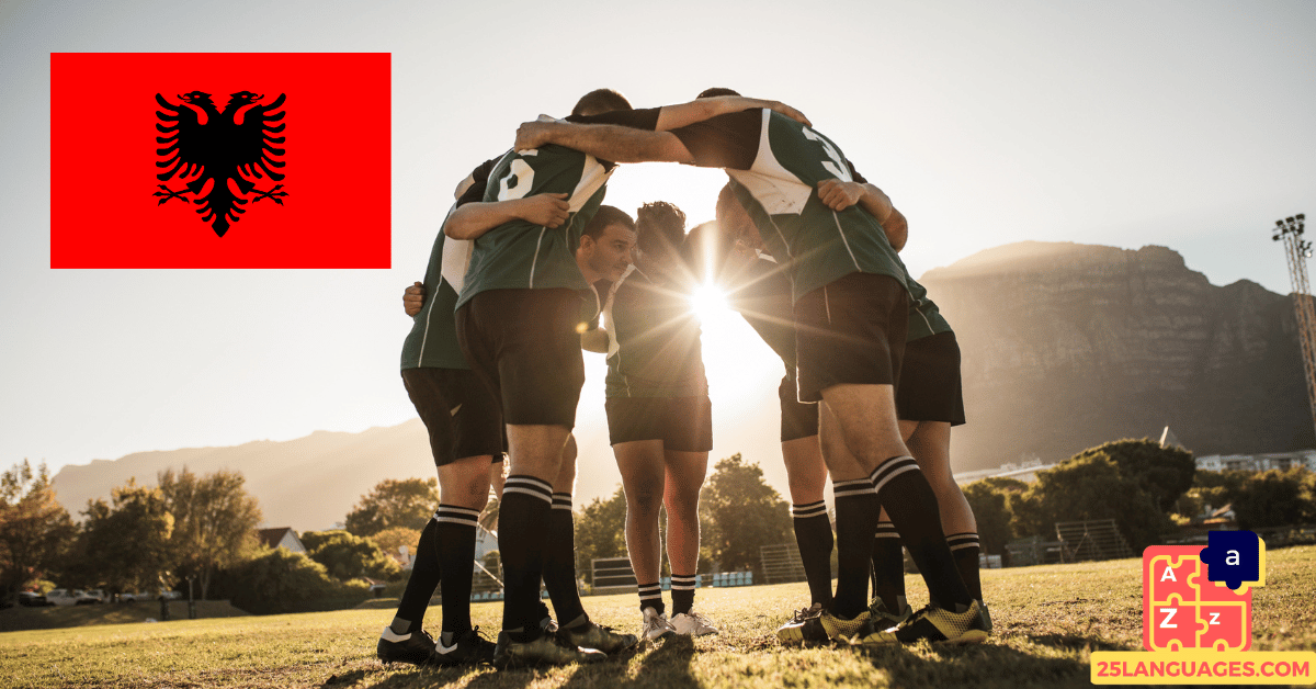 Learn Albanian - Sports