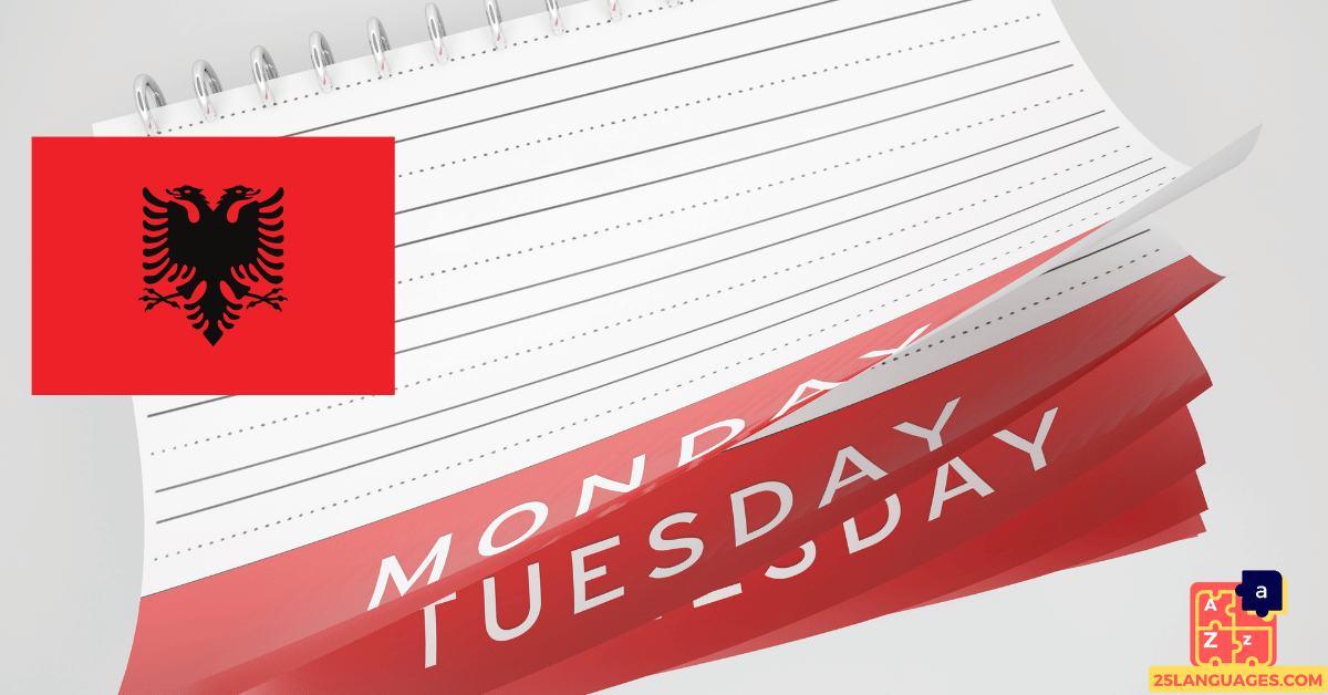 Learn Albanian - Days of the Week