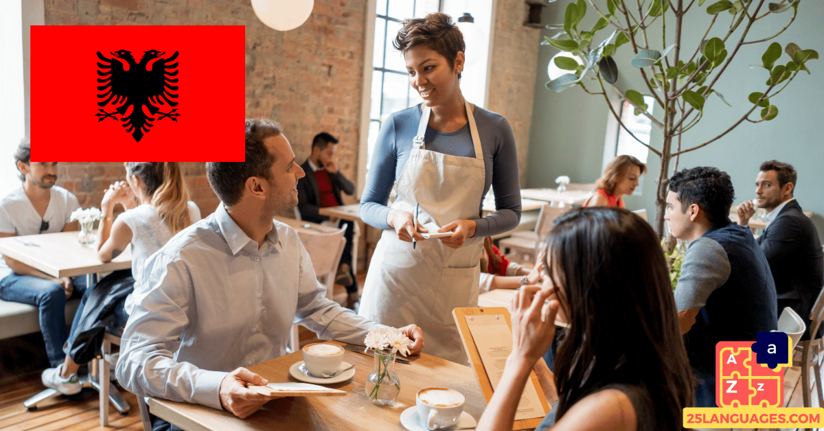 Learn Albanian - Phrases At the restaurant/cafe