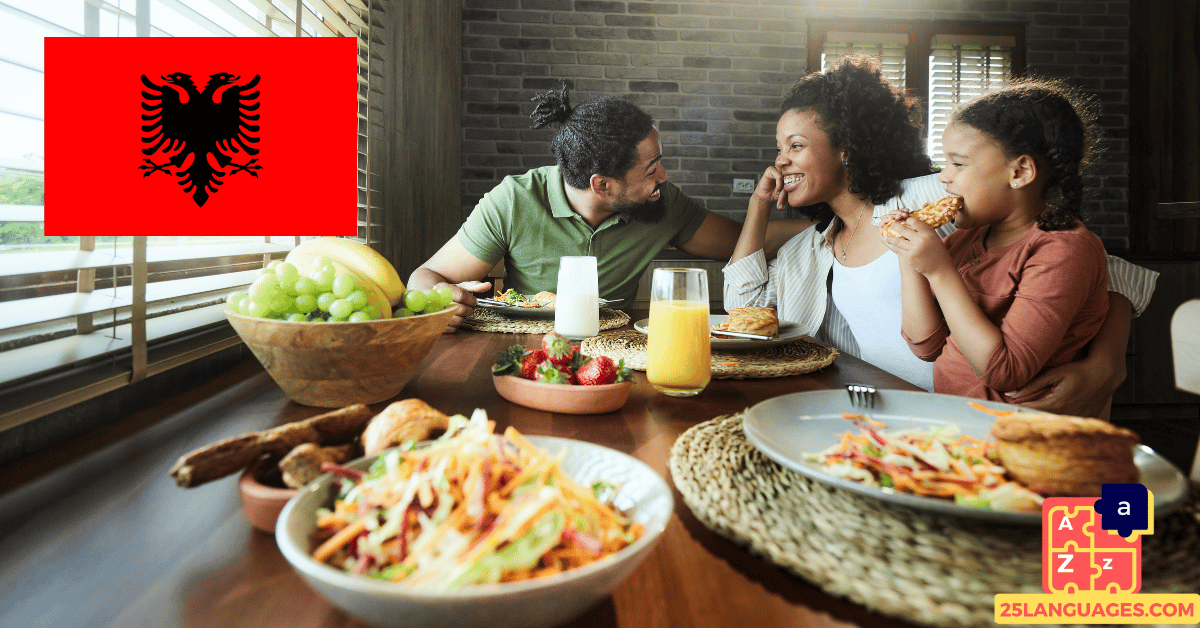 تعلم الألبانية - عبارات للمحادثات مع العائلة