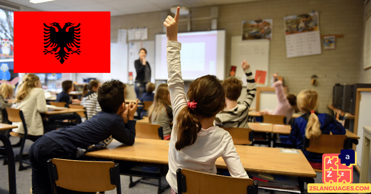 Learn Albanian - Phrases At school