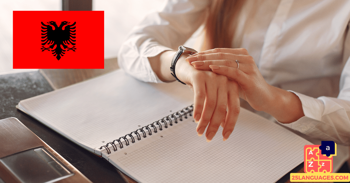 Learn Albanian - Phrases for Telling time