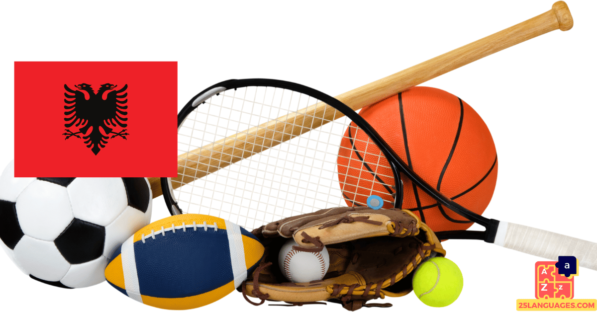 Learn Albanian - Sports Equipment