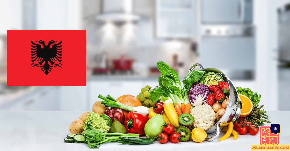 Learn Albanian - Vegetables