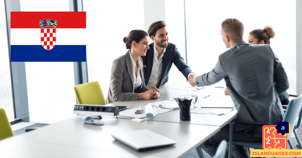 تعلم الكرواتية - عبارات لتقديم النفس