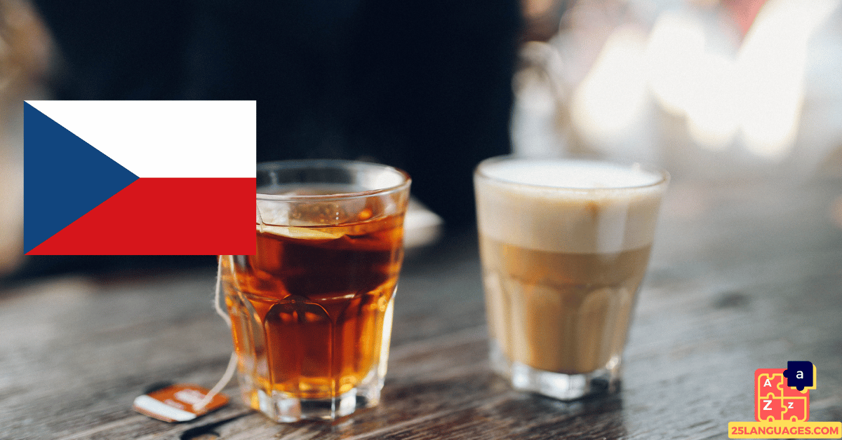Learn Czech - Beverages