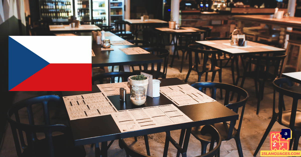 Learn Czech - Cafe Vocabulary