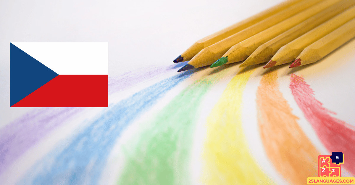 Learn Czech - Color Vocabulary