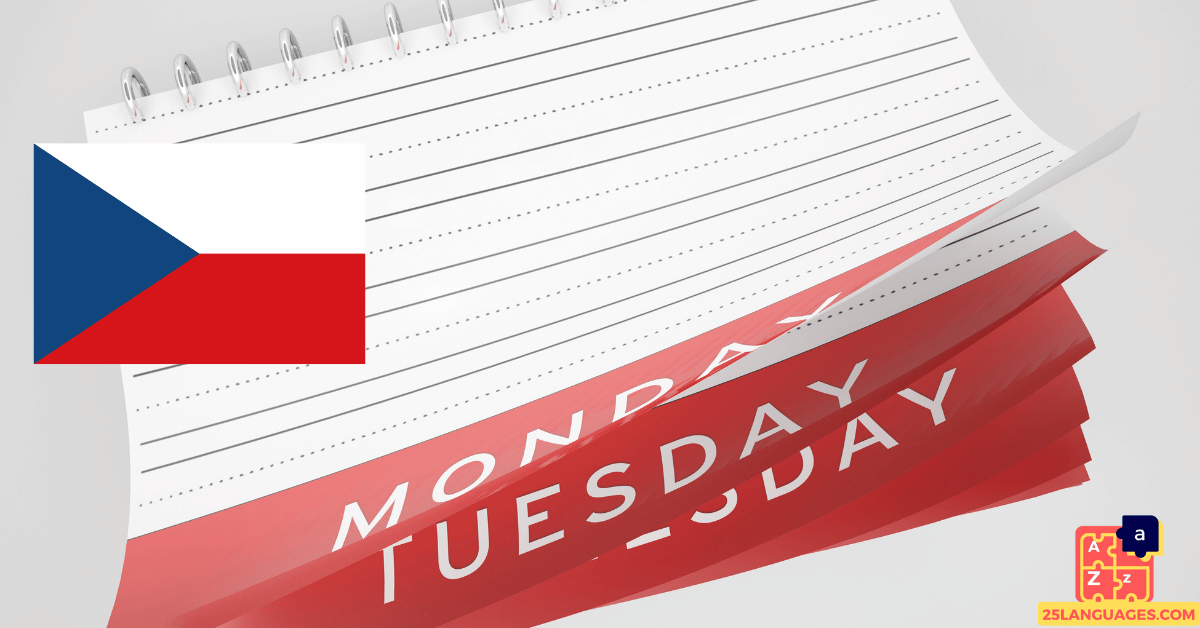 Learn Czech - Days of the Week