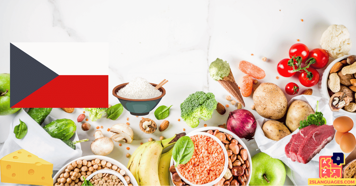 Learn Czech - Food Names