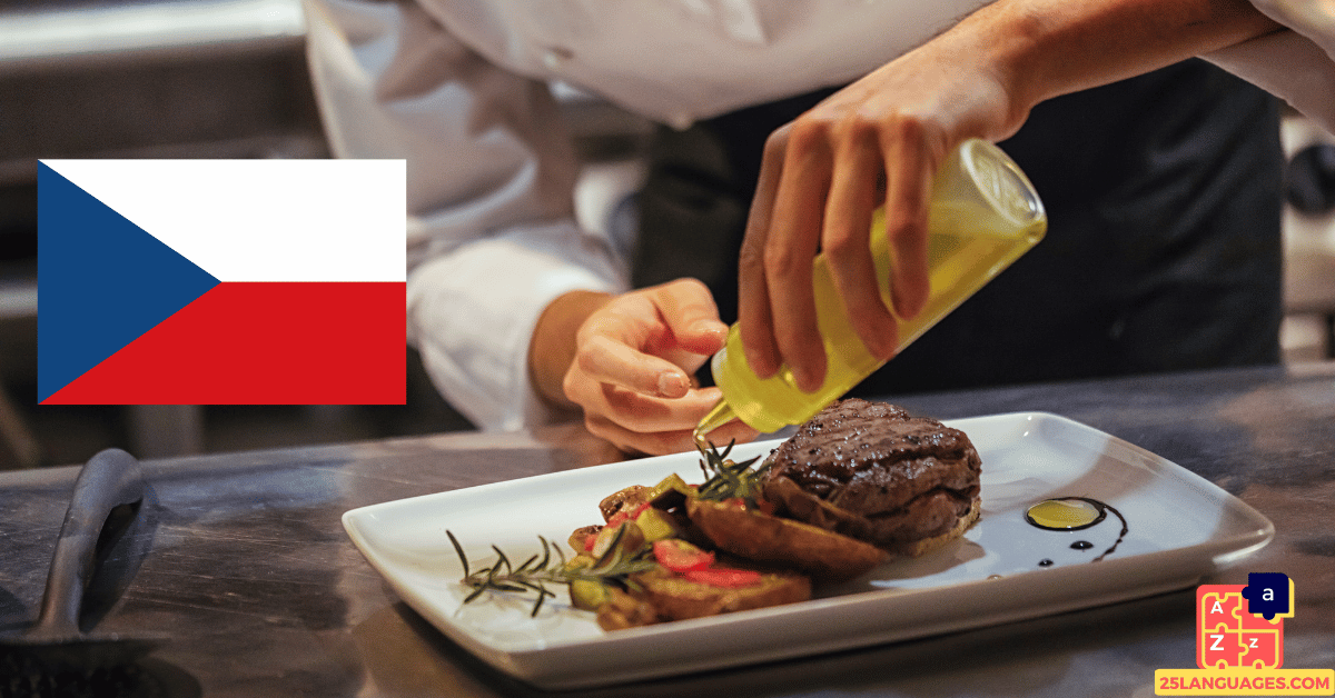 Learn Czech - Restaurant Vocabulary