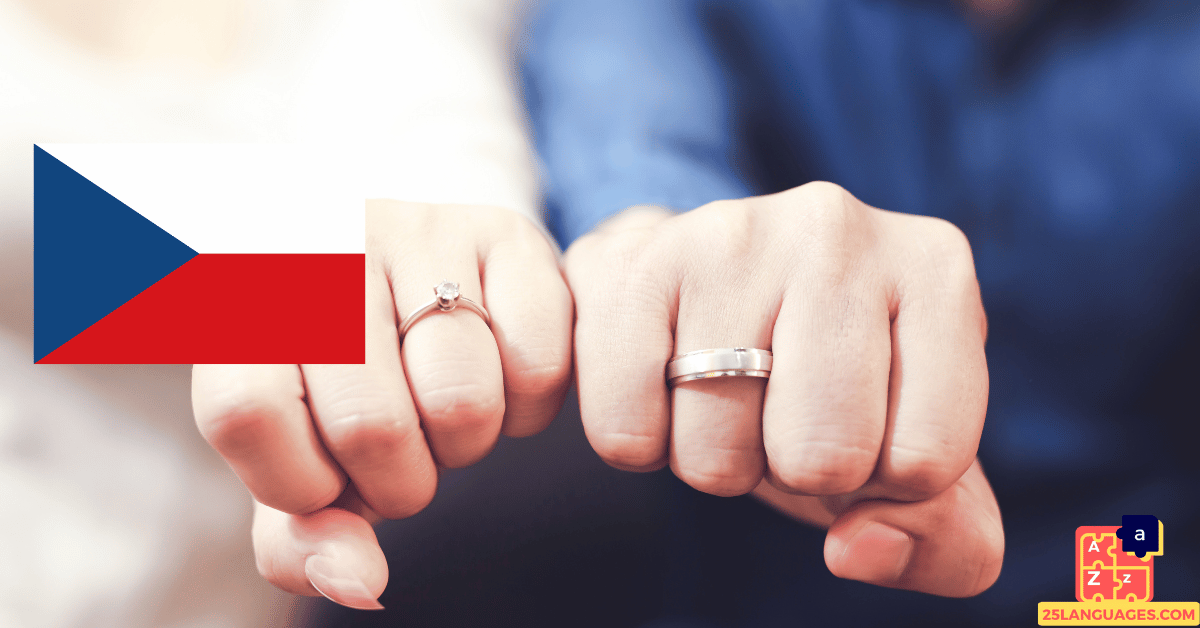 Learn Czech - Wedding and Engagement Vocabulary