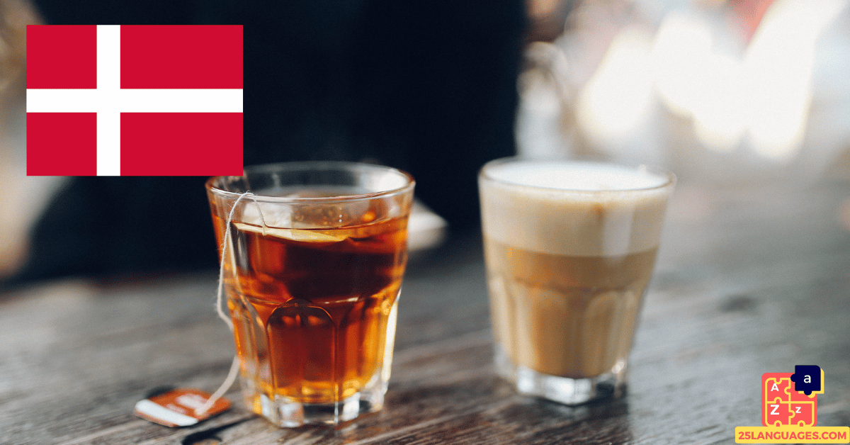 Learn Danish - Beverages