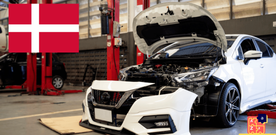 Learn Danish - Car Parts