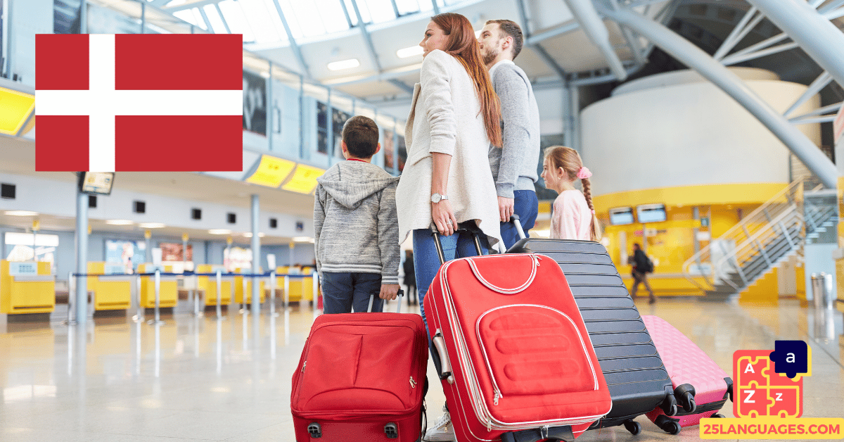Learn Danish - Phrases for Travel and airports