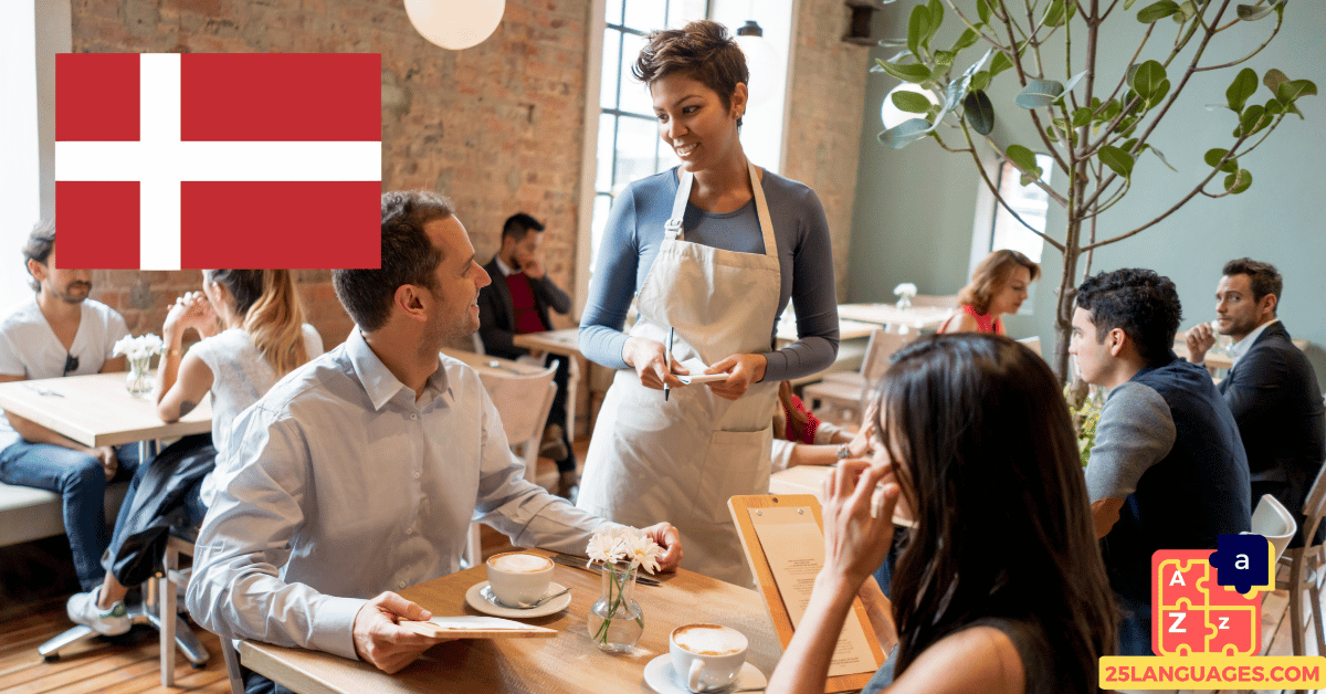 Learn Danish - Phrases At the restaurant/cafe