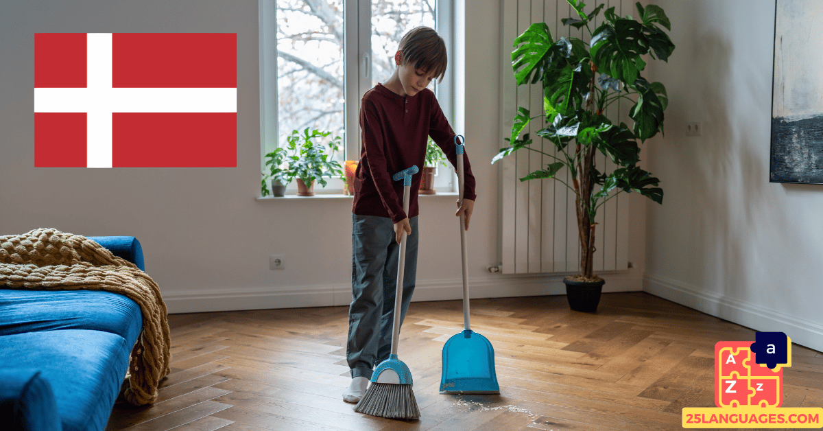 Learn Danish - Phrases for Household chores