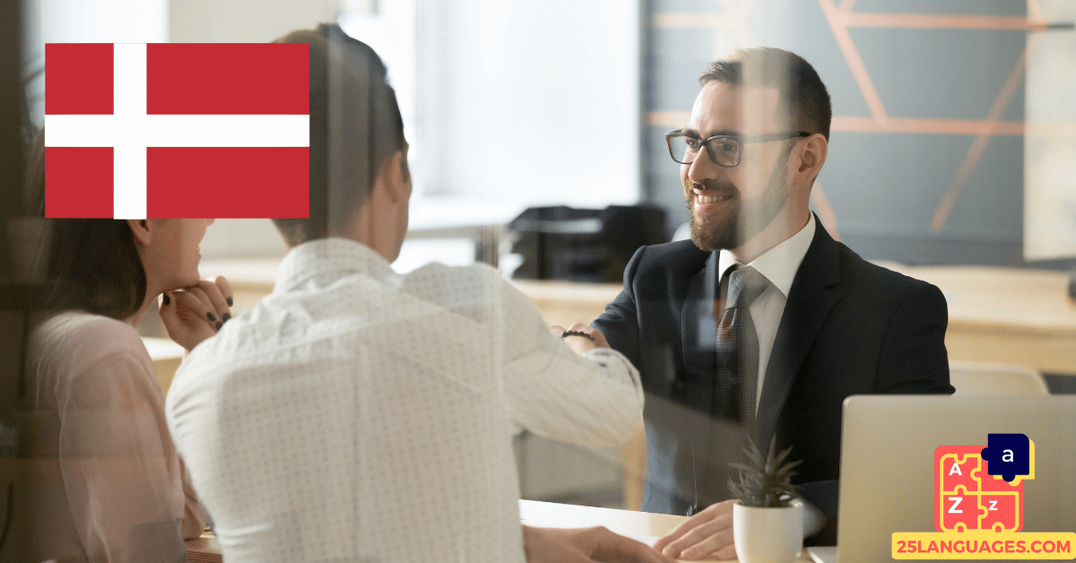 Apprendre le danois - Phrases à la banque