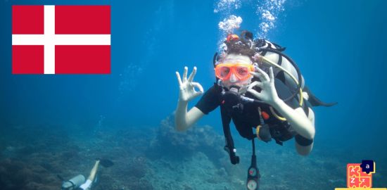 Learn Danish - Swimming and Diving Tools