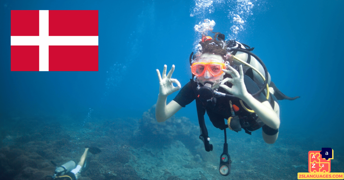 Learn Danish - Swimming and Diving Tools