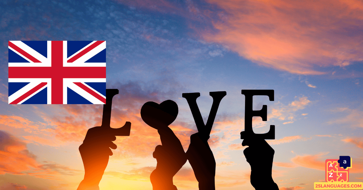 Apprendre l'anglais - Vocabulaire de l'amour