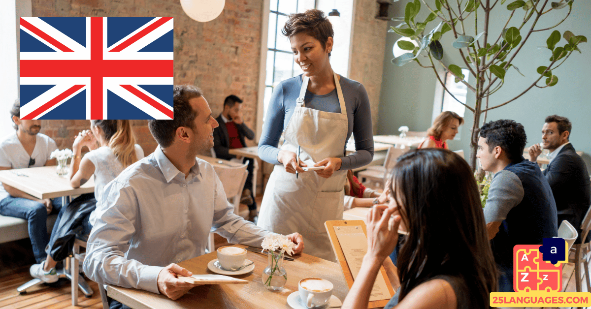 Learn English - Phrases At the restaurant/cafe