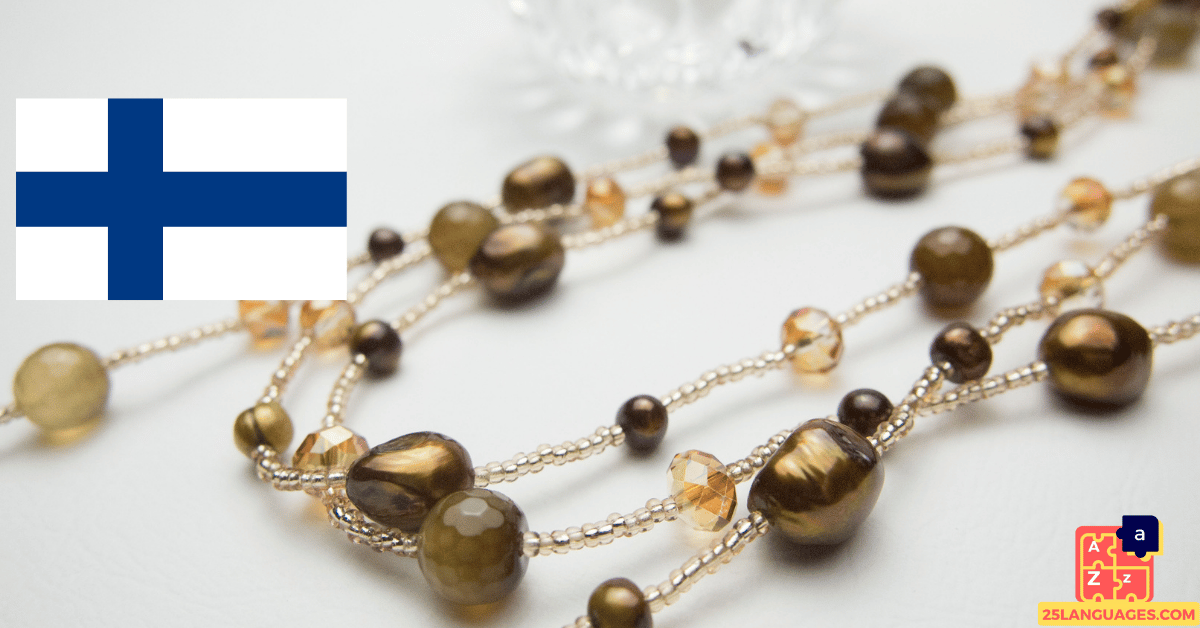 Learn Finnish - Accessories