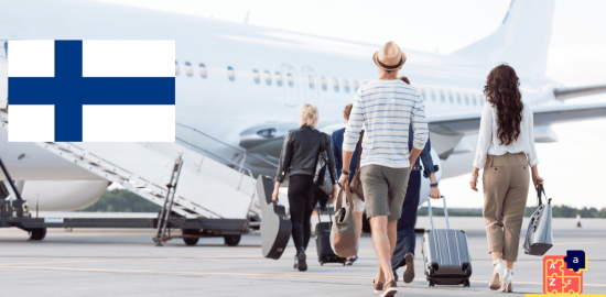 Learn Finnish - On the Airplane