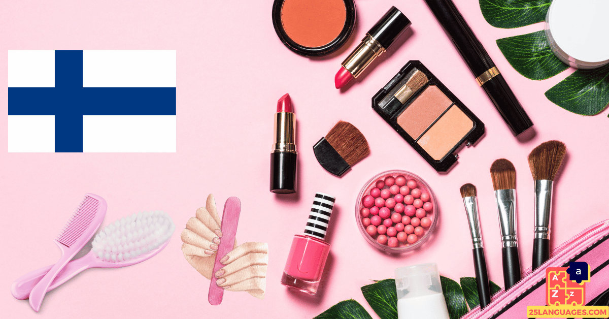 Learn Finnish - Beauty Tools