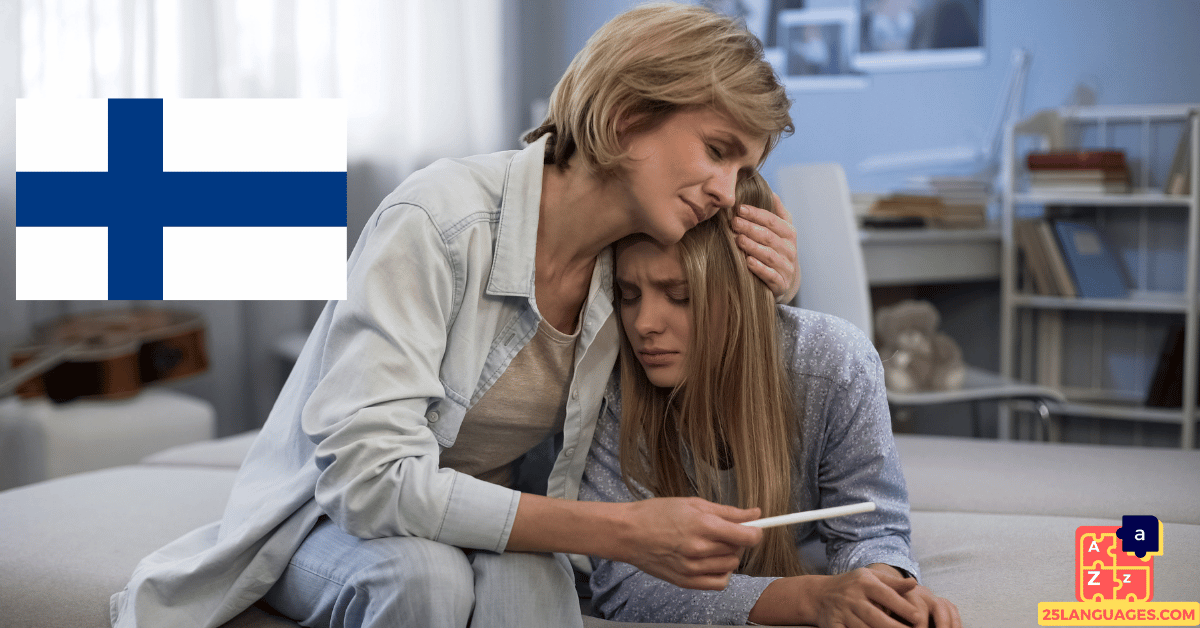 Learn Finnish - Consolation and Moral Support