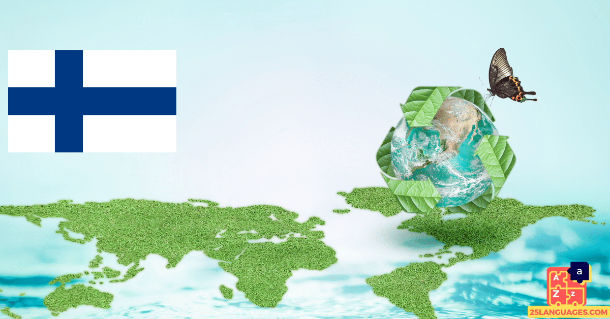Learn Finnish - Environment Vocabulary