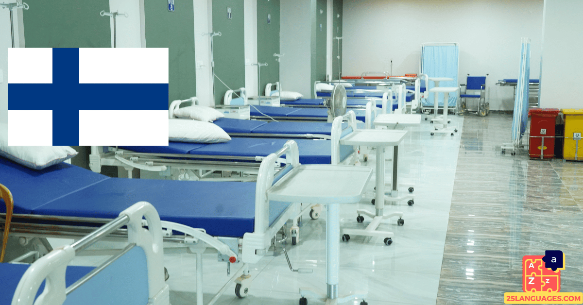 Apprendre le finnois - À l'hôpital