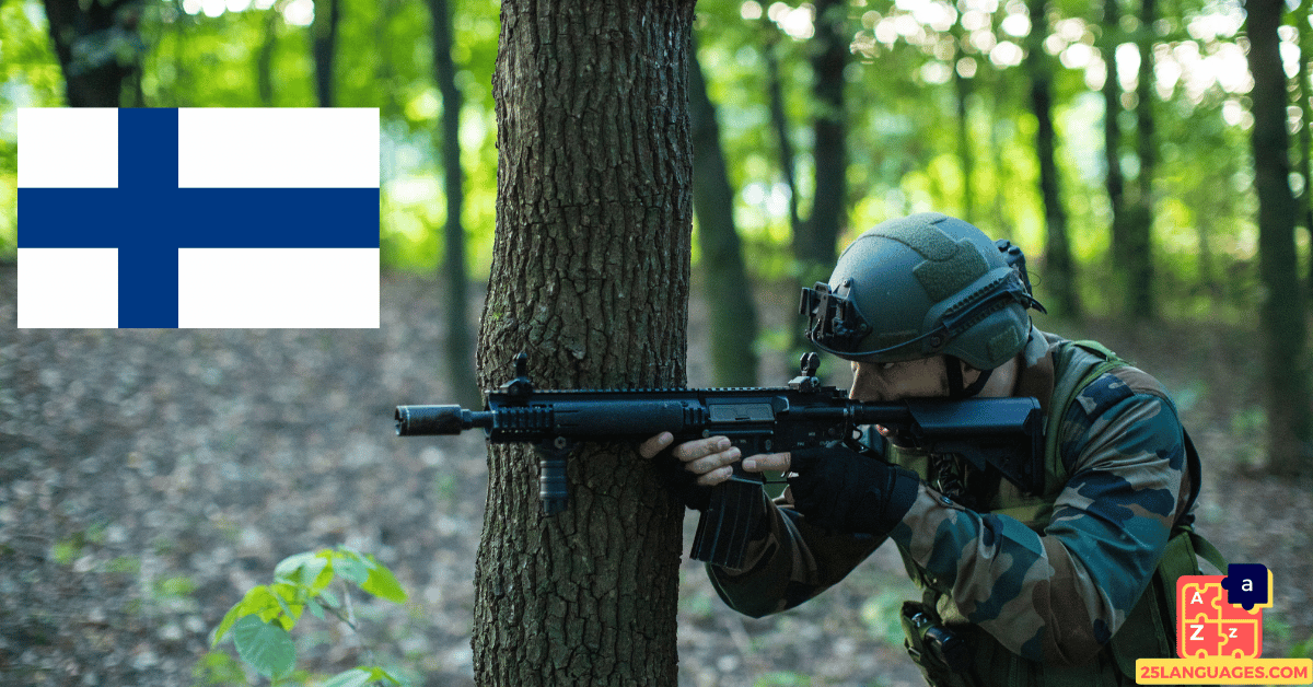 Learn Finnish - Military System