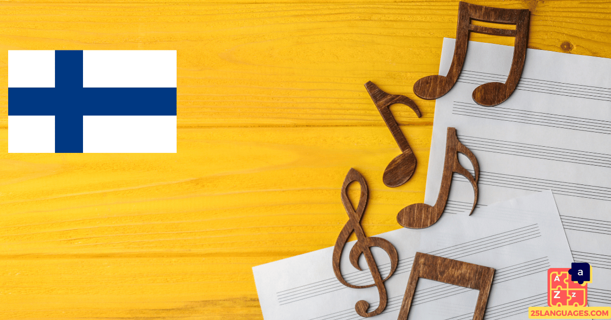 Learn Finnish - Music Vocabulary