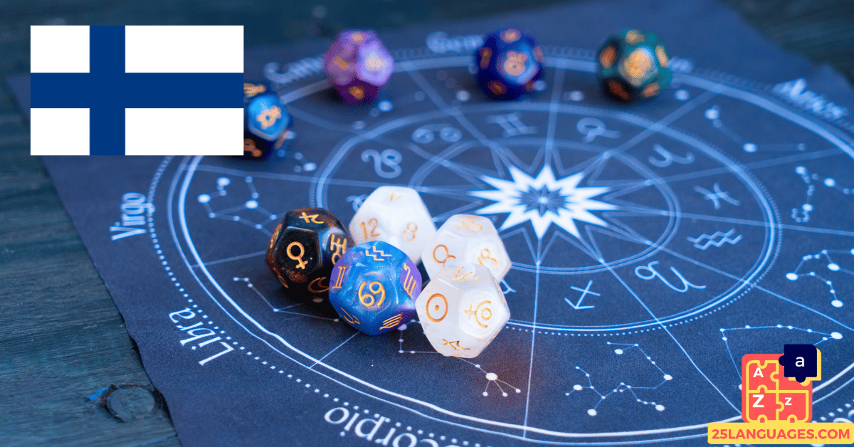 Learn Finnish - Phrases for Personal horoscopes