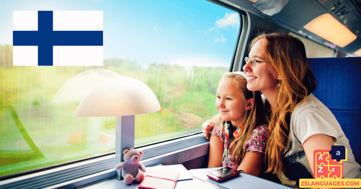 Learn Finnish - Phrases On the train