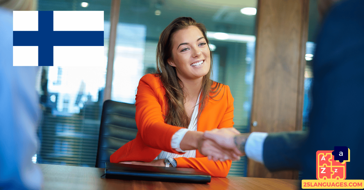Learn Finnish - Phrases for Job interviews