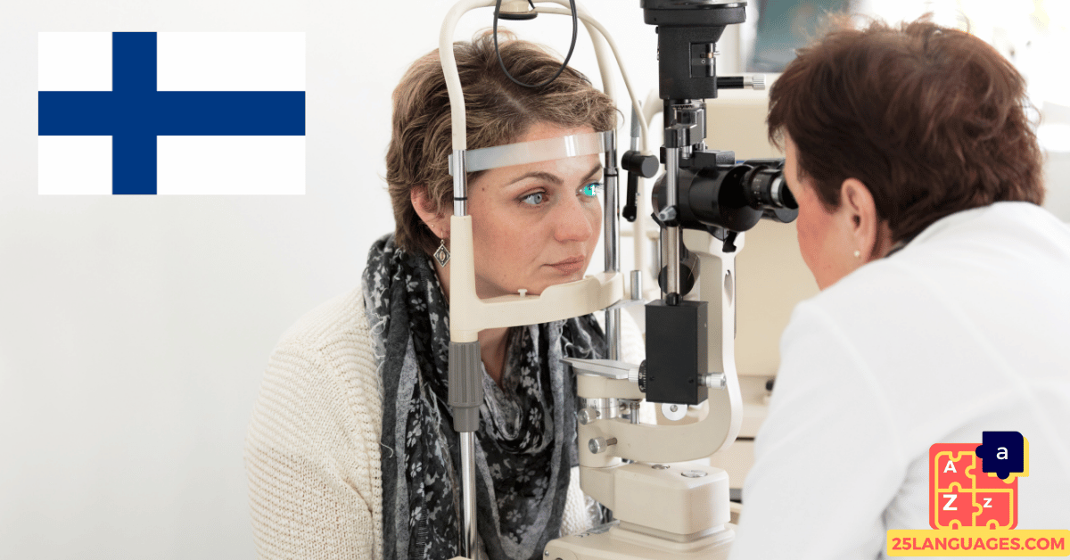 Learn Finnish - Phrases At the optician