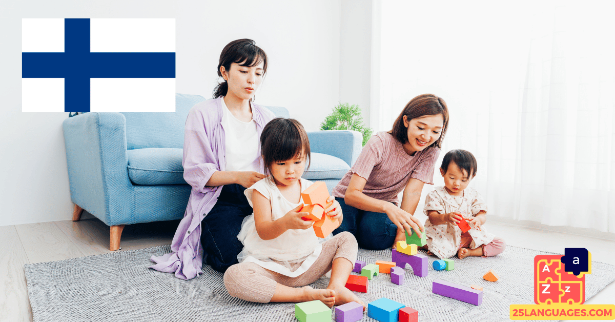 Learn Finnish - Phrases for Raising children
