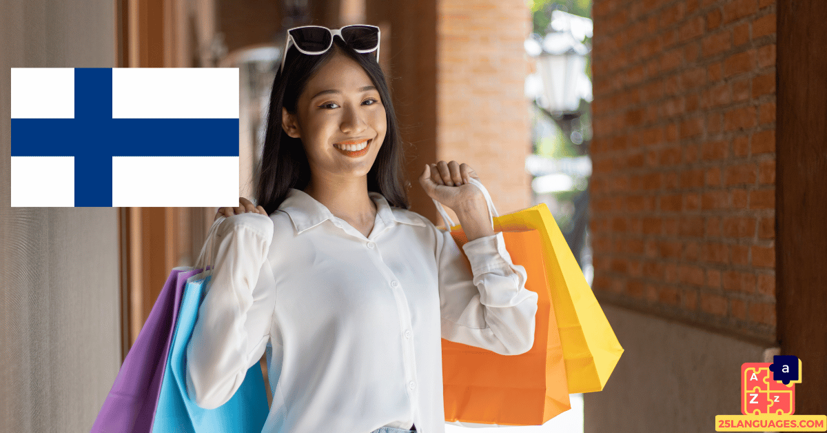 Learn Finnish - Shopping Vocabulary