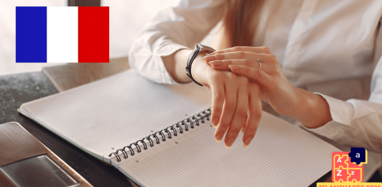 تعلم الفرنسية - عبارات لمعرفة الوقت