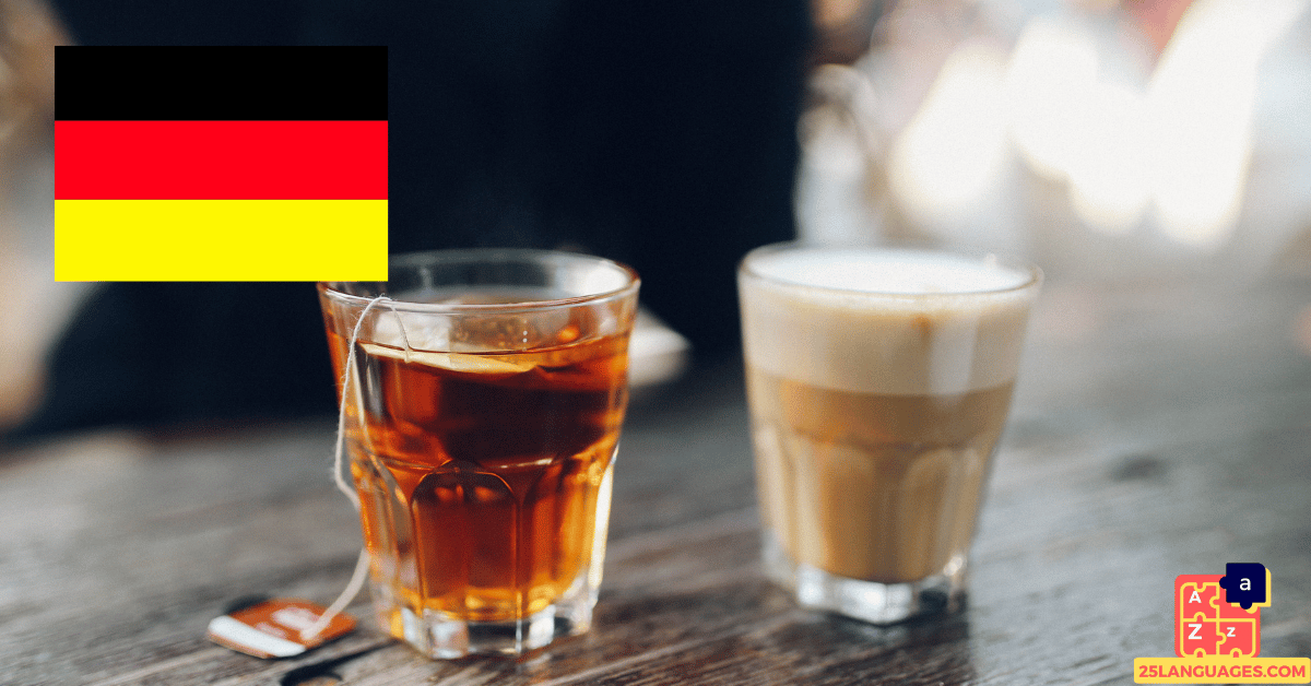 Apprendre l'allemand - Boissons