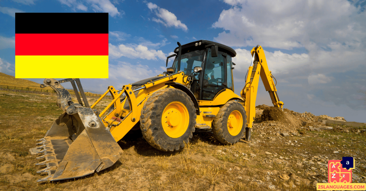 Apprendre l'allemand - Équipements