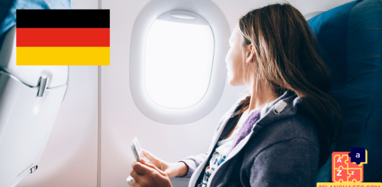 Learn German - Phrases On the airplane