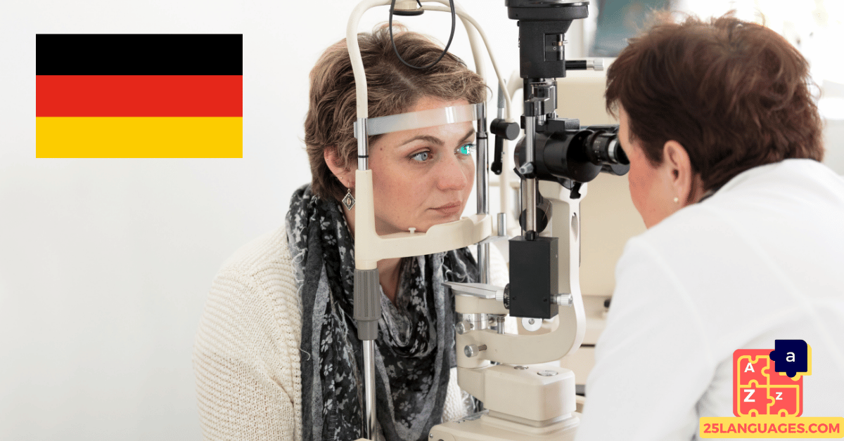 Learn German - Phrases with the optician