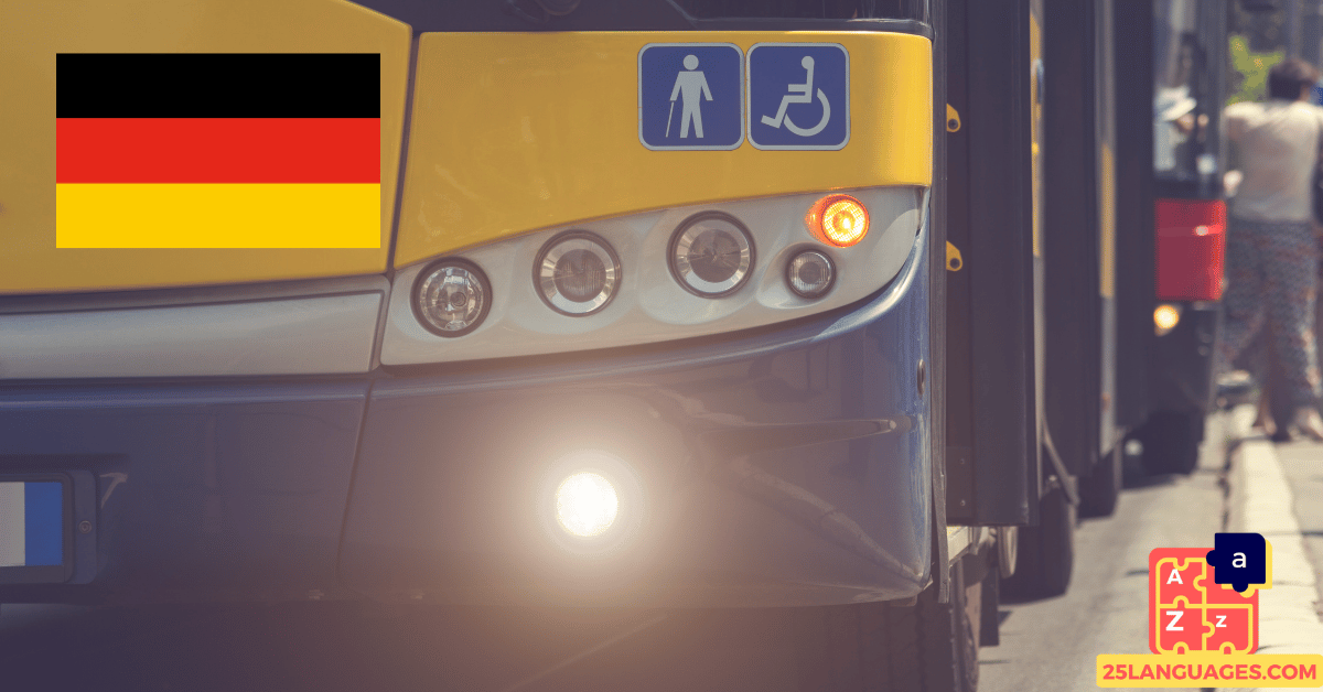 Learn German - Phrases for Public transportation