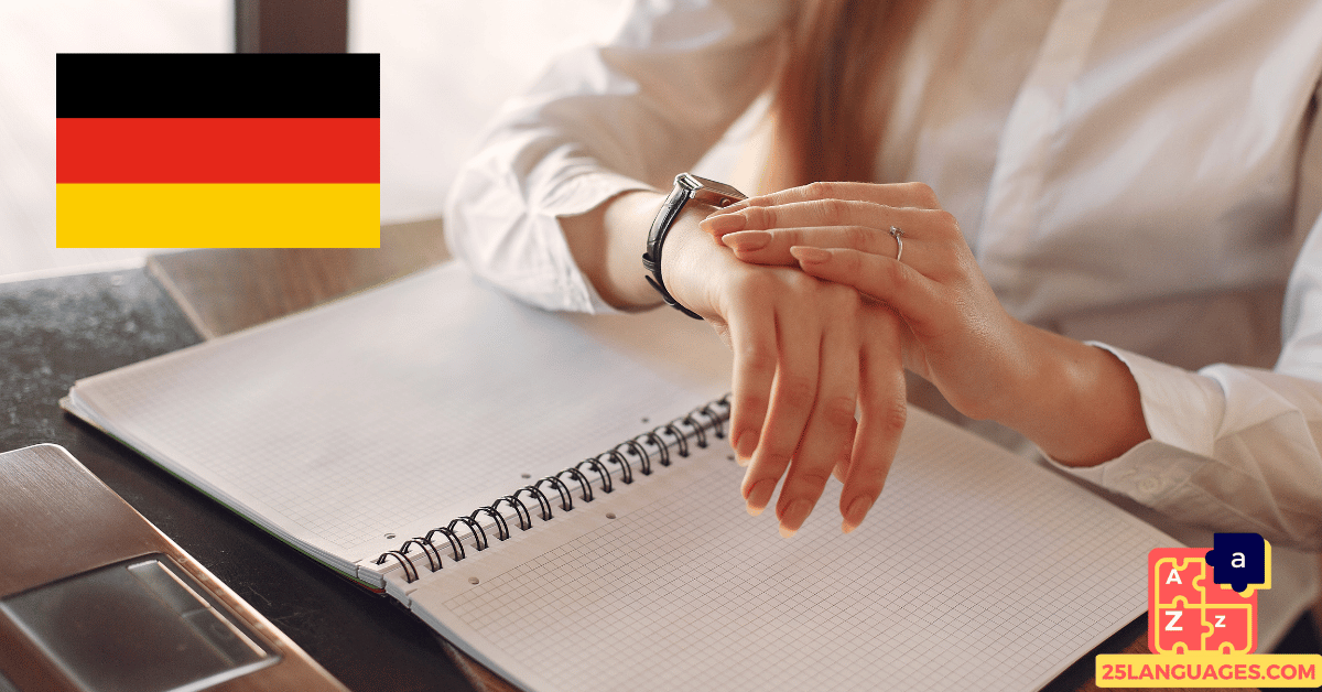 Learn German - Phrases for Telling time