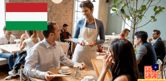 Learn Hungarian - Phrases At the restaurant/cafe