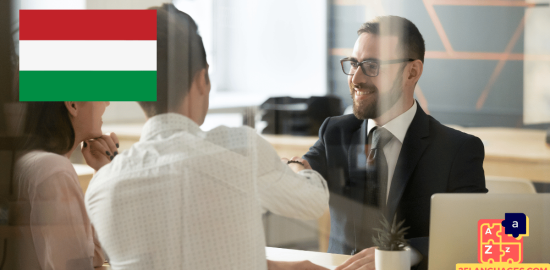 Learn Hungarian - Phrases in the bank