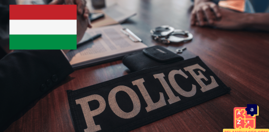 Learn Hungarian - Phrases At the police station